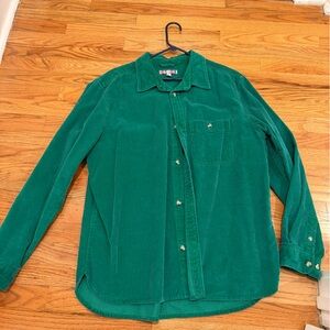 Urban Outfitters Emerald Corduroy Shirt